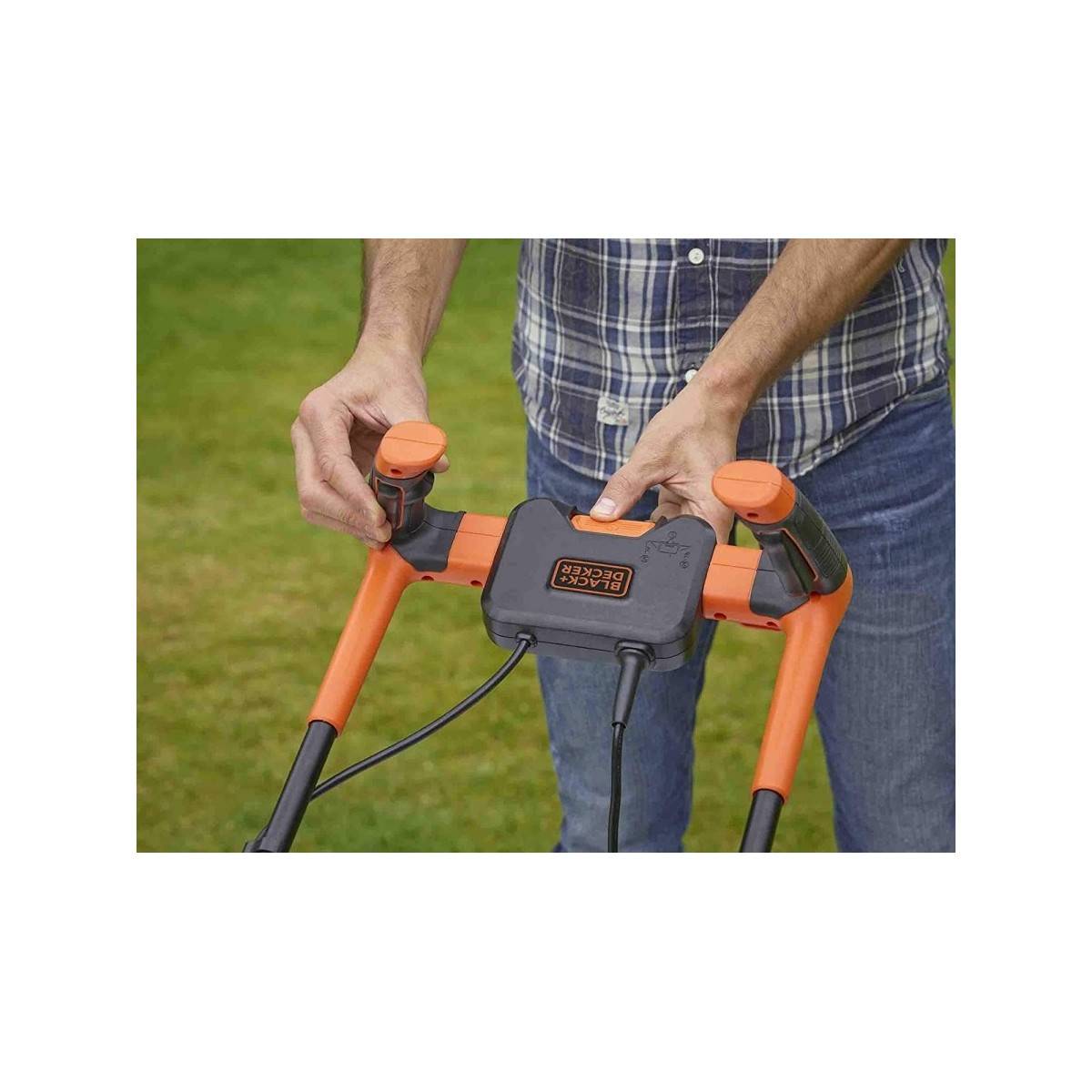 Tondeuse électrique 1200W BLACK & DECKER Coupe 32cm  BEMW451BH-QS Surfaces jusqu'à 600m² - Imagen 3