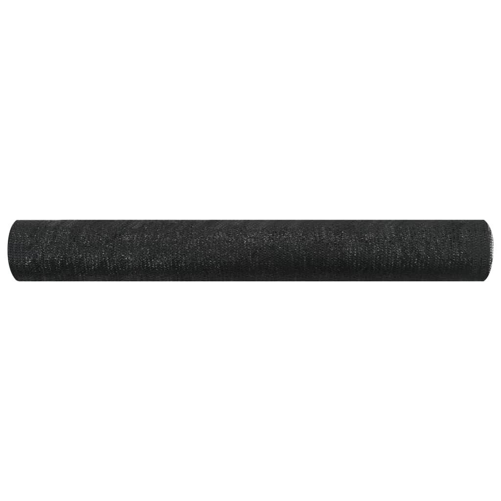 Helloshop26 - Filet brise-vue 1,8x25 m PEHD 75 g/m² noir - Imagen 2