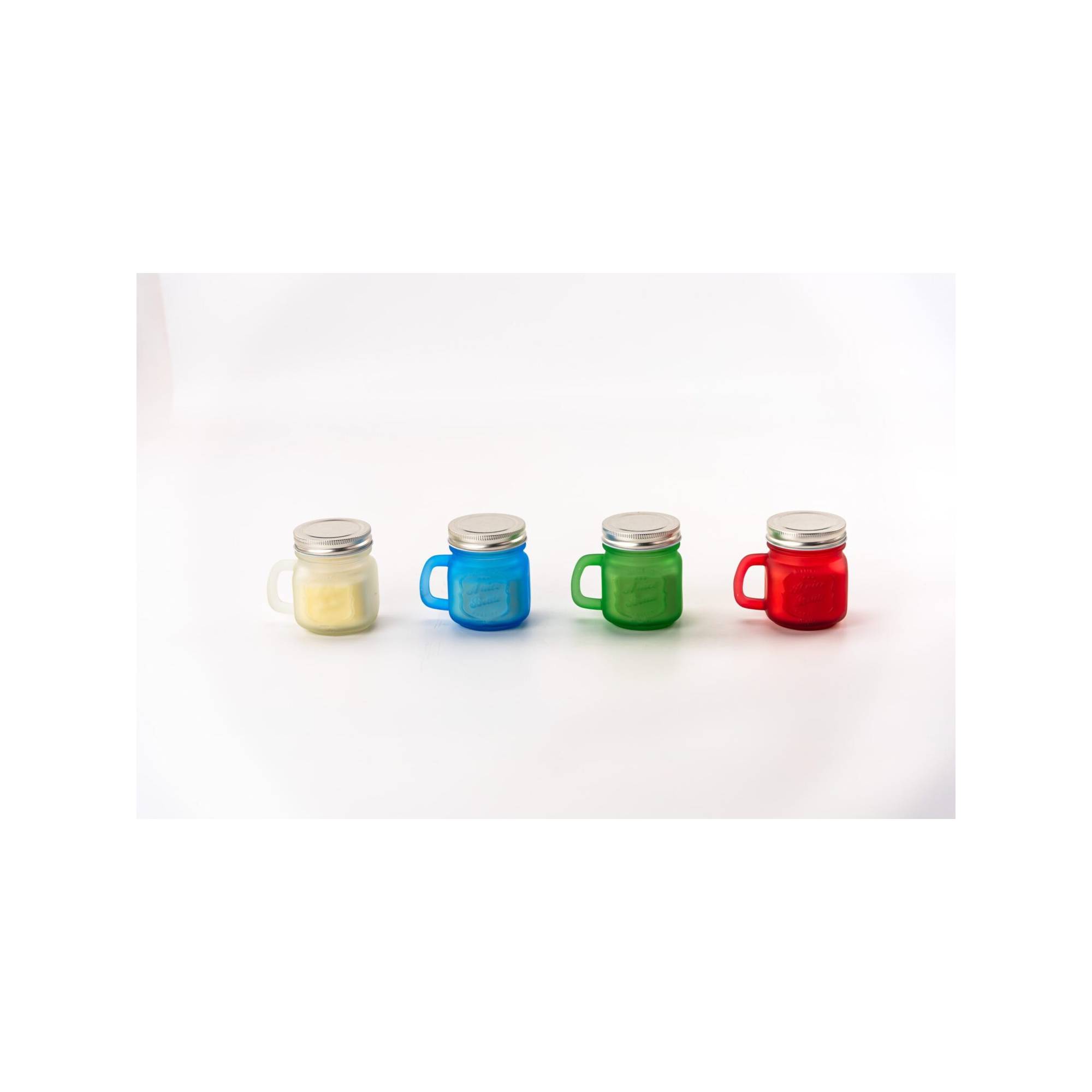 Sans Marque - Lot de 4 bougies citronnelle d'extérieure - Contre les moustiques - A la cire de soja - 10 x 8,8 cm - Imagen 1