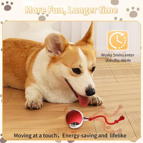 Balle Interactive Automatique pour Chat Électrique DtopbuyAge - Image 4