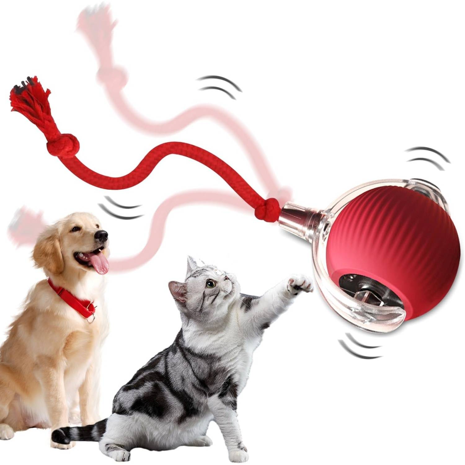 Balle Interactive Automatique pour Chat Électrique DtopbuyAge