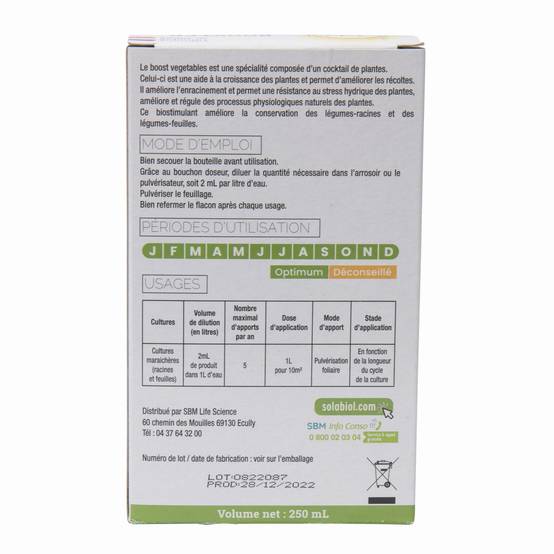 Solabiol - Solabiol - Biostimulant potager - 250ml - Image 3
