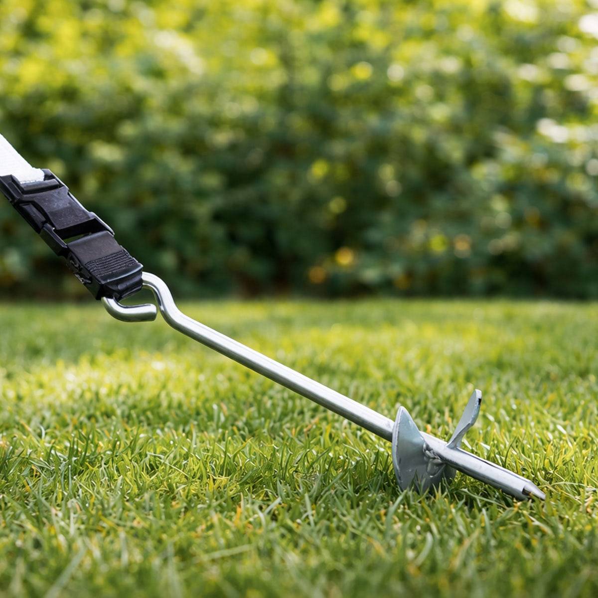 Trigano Jardin - Kit d'ancrage pour trampoline 2,44 à 3,05 m - Image 2