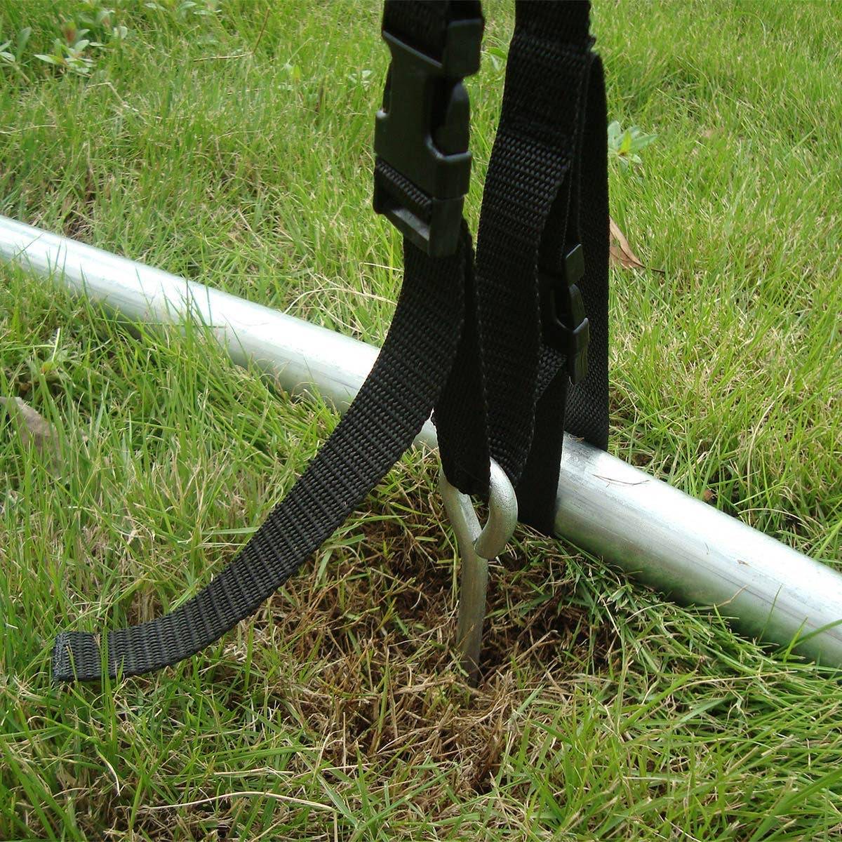 Trigano Jardin - Kit d'ancrage pour trampoline 2,44 à 3,05 m - Image 5