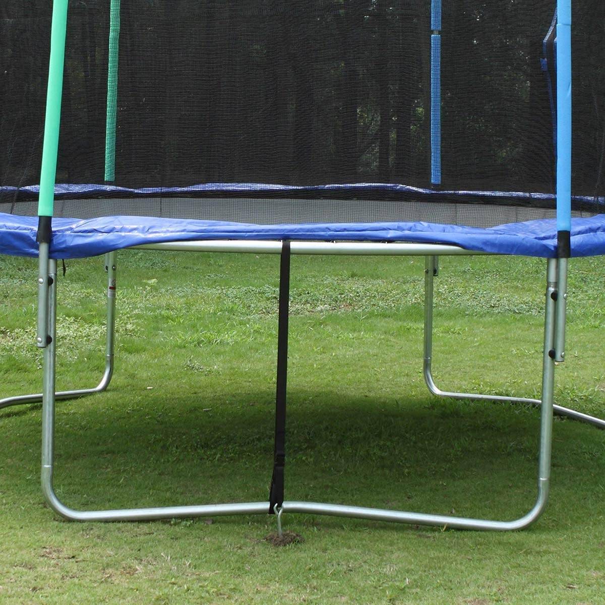 Trigano Jardin - Kit d'ancrage pour trampoline 2,44 à 3,05 m - Image 4