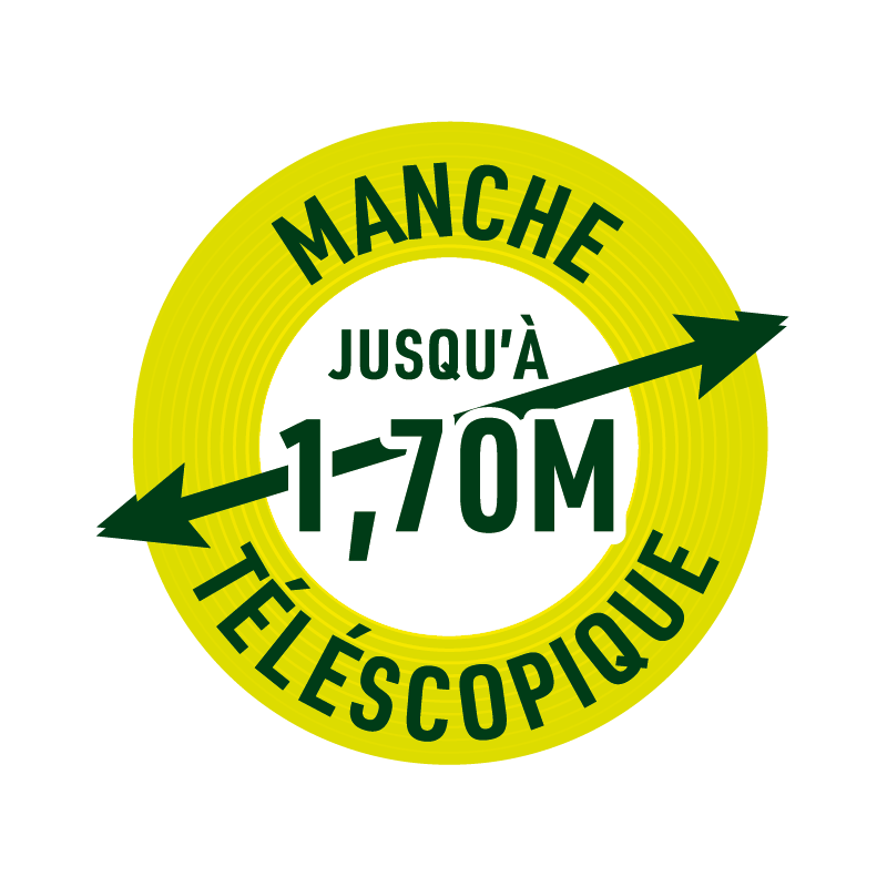 PACK Tronçonneuse 2en1 + 2 chaînes  | Manche télescopique | Tronçonneuse sans fil | Bricoler/couper/élaguer | Légère- VENTEO - Image 7