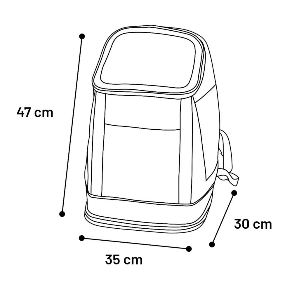 Sac à dos nestor bleu 35 x 30 x47 H pour chien max 7 kg - Imagen 5