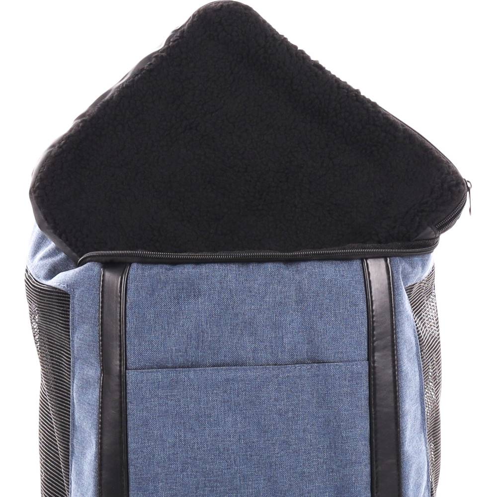 Sac à dos nestor bleu 35 x 30 x47 H pour chien max 7 kg - Imagen 2
