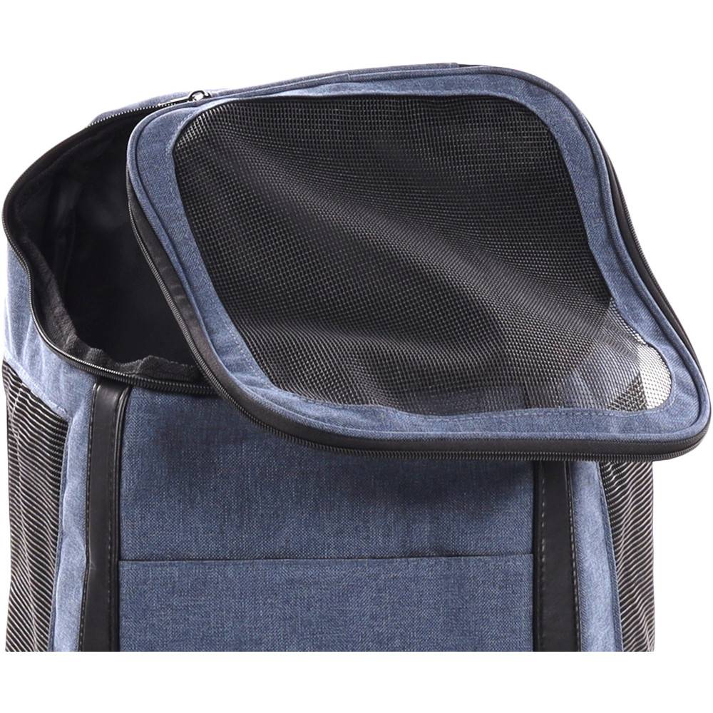 Sac à dos nestor bleu 35 x 30 x47 H pour chien max 7 kg - Imagen 3