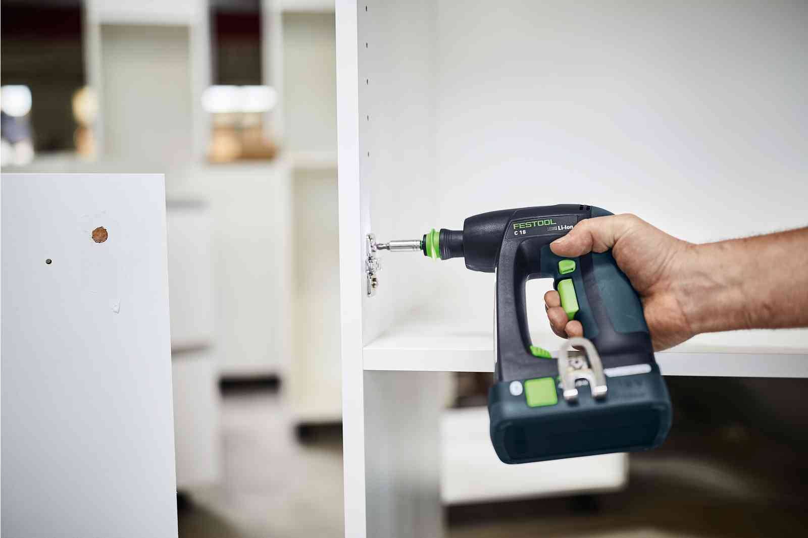 Festool - Perceuse-visseuse 18V C 18 HPC 4,0 I-Set + 2 batteries 4Ah + chargeur + coffret SYSTAINER SYS3 - FESTOOL - 577617 - Imagen 4