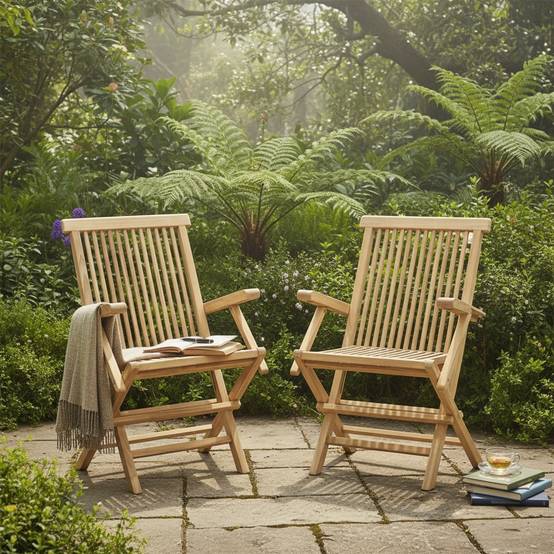 Salon de jardin en teck massif Vienne, 10 places - TECK'Attitude - Imagen 8