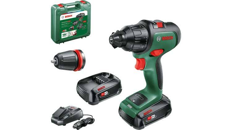 Bosch - Perceuse à percussion BOSCH AdvancedImpact 18 + 2 batteries 2,5 Ah   chargeur - 06039B5109 - Imagen 2