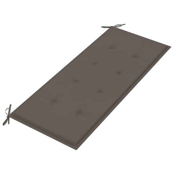 Banc de jardin | Banquette De Jardin | Banc Extérieur avec coussin 120 cm Bambou Maison Chic - Image 5