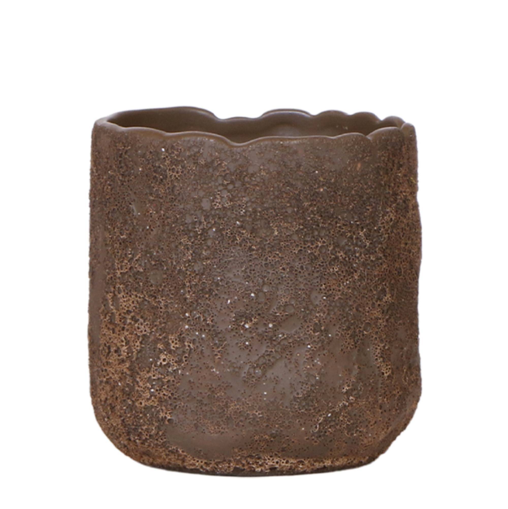 Pot Moon Brun - Style Industriel- La Green Touch