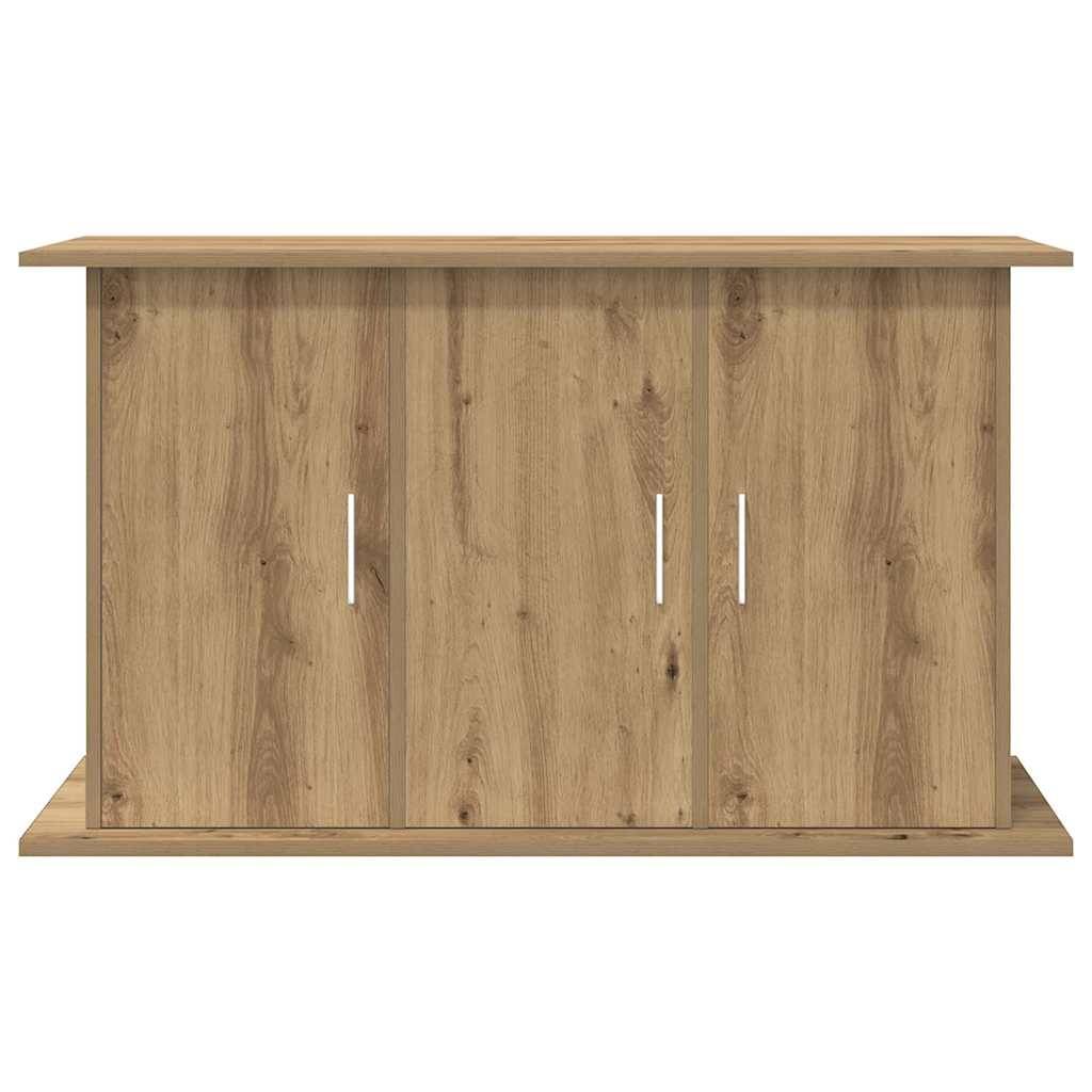 Armoire pour aquarium Bois d'Ingénierie avec Rangement à Portes 101x41x58 cm Chêne - ComfortXL Outdoor Living - Image 4