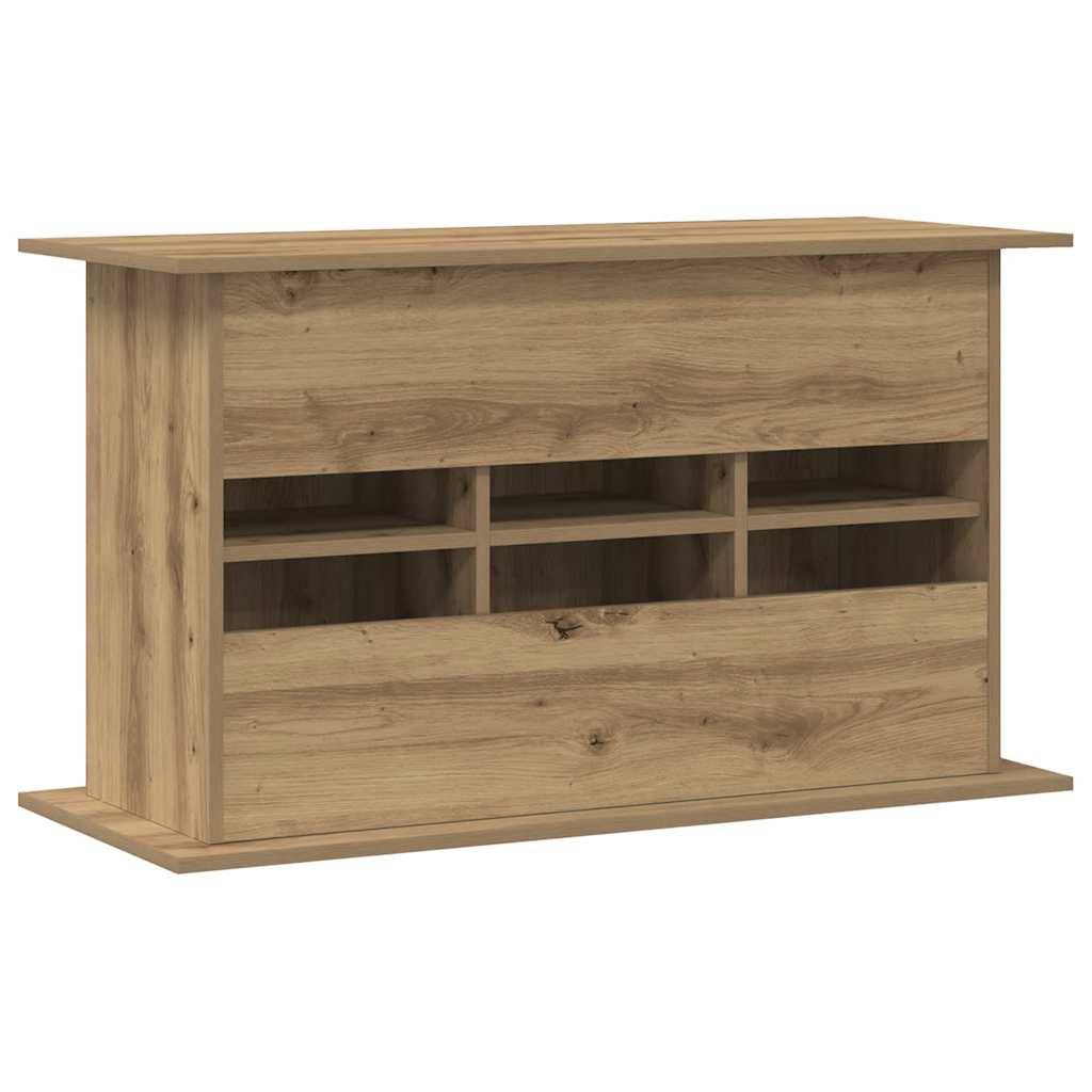 Armoire pour aquarium Bois d'Ingénierie avec Rangement à Portes 101x41x58 cm Chêne - ComfortXL Outdoor Living - Image 6
