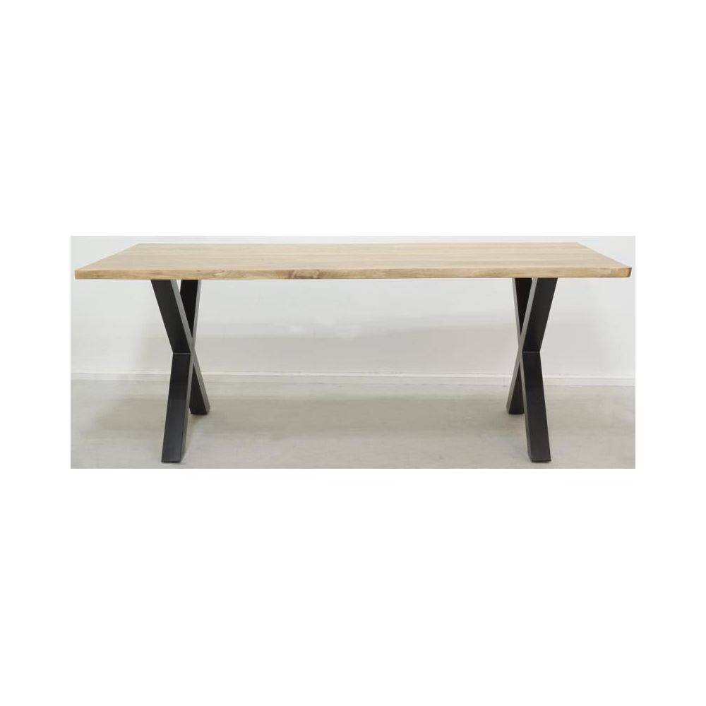 Aubry Gaspard - Table rectangulaire en acacia L 180 Ep.25mm - Imagen 4