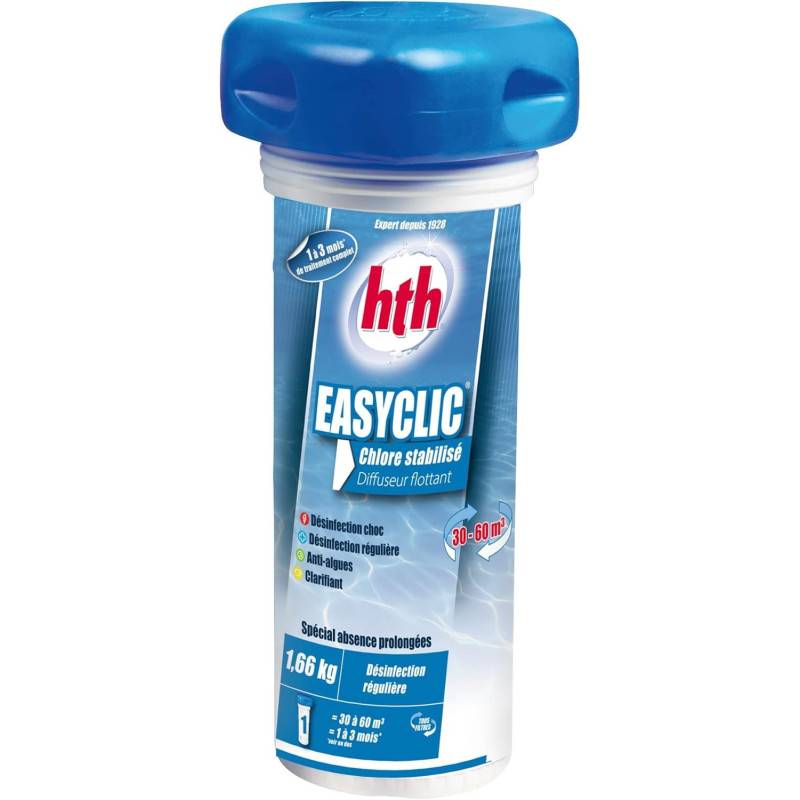 Diffuseur flottant chlore multifonction HTH EASYCLIC 1,66 kg - Imagen 4