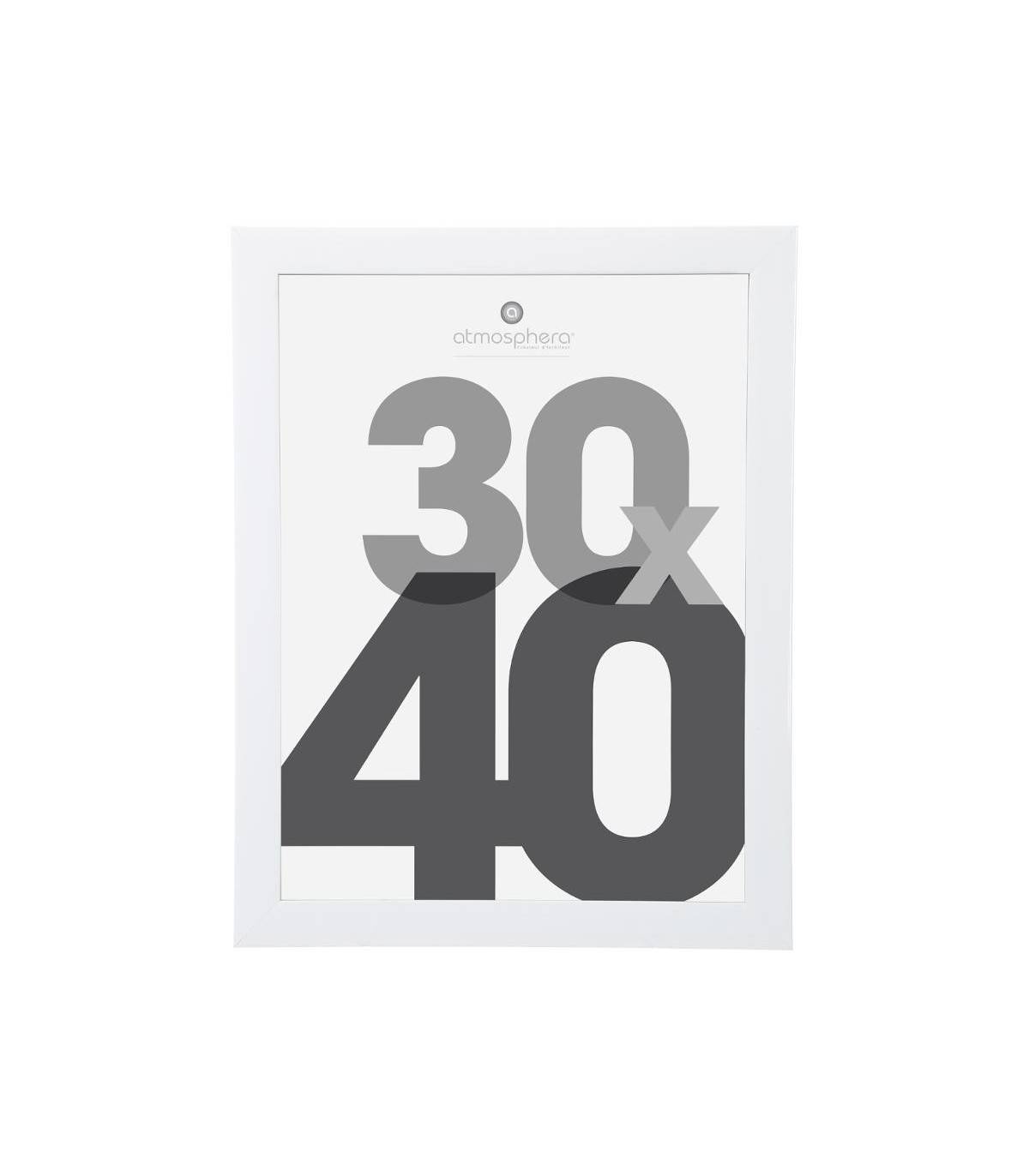 Cadre photo Blanc pour Photo 30 x 40 cm