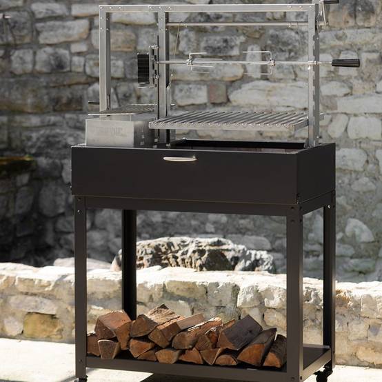 Barbecue Argentin Santa Maria Sur Pieds Xl - GRILL CHIC - Image 2