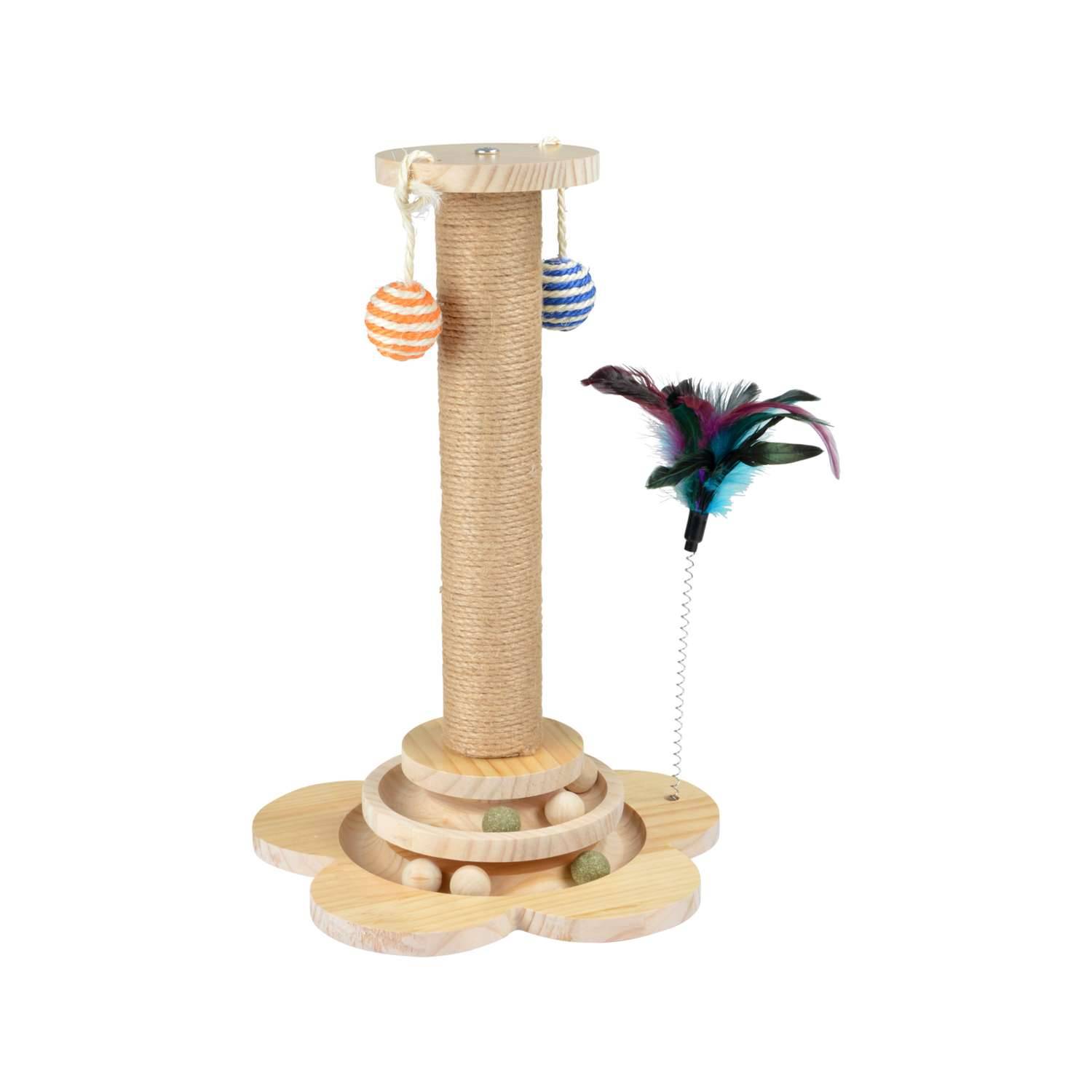 Love Story - Griffoir tronc à griffer Java pour chat - Beige - Love Story - Imagen 1