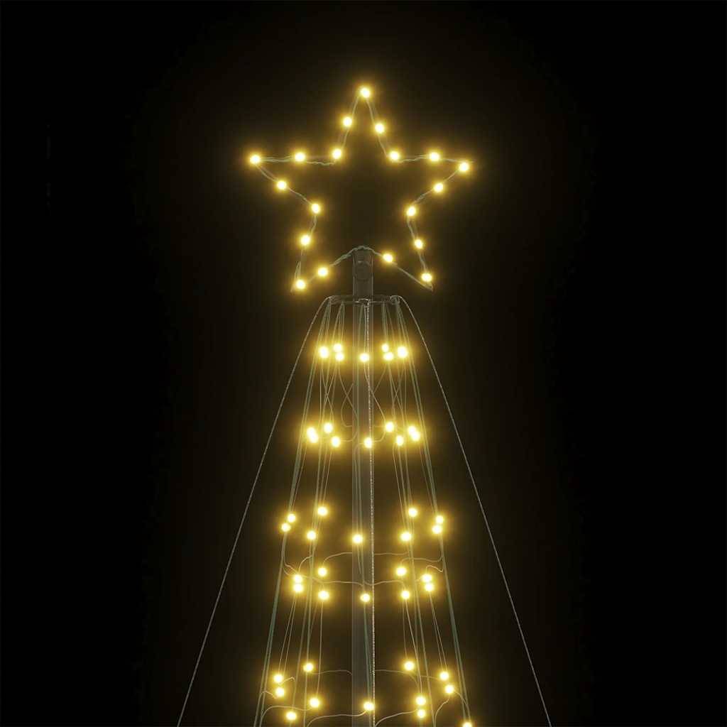 Sapin De Noël - Arbre de Noël lumineux avec piquets 1534 LED blanc chaud 500 cm - Image 10