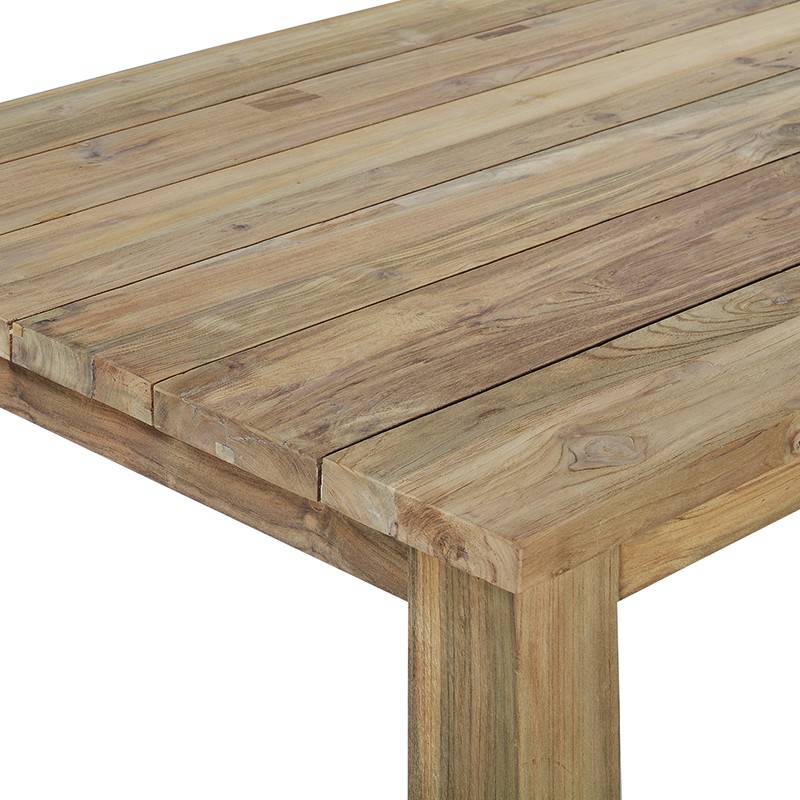 Table en teck recyclé 300 x 110 cm Callao - Gecko Jardin - Imagen 3