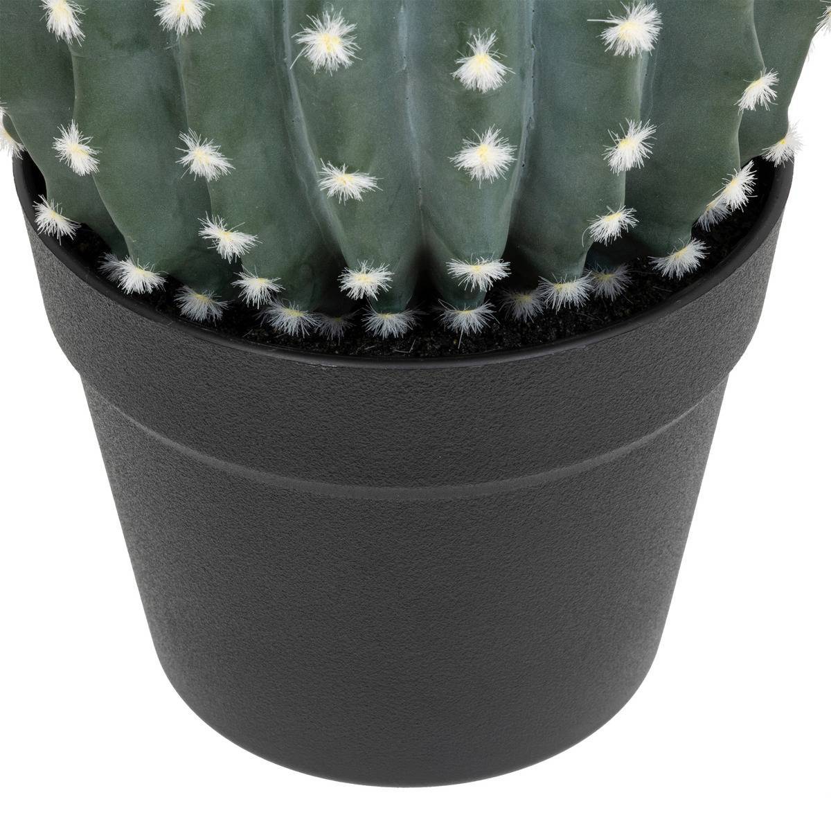 Atmosphera - Cactus rond "Exotic Panama" H25cm vert - Atmosphera Créateur d'intérieur - Imagen 3