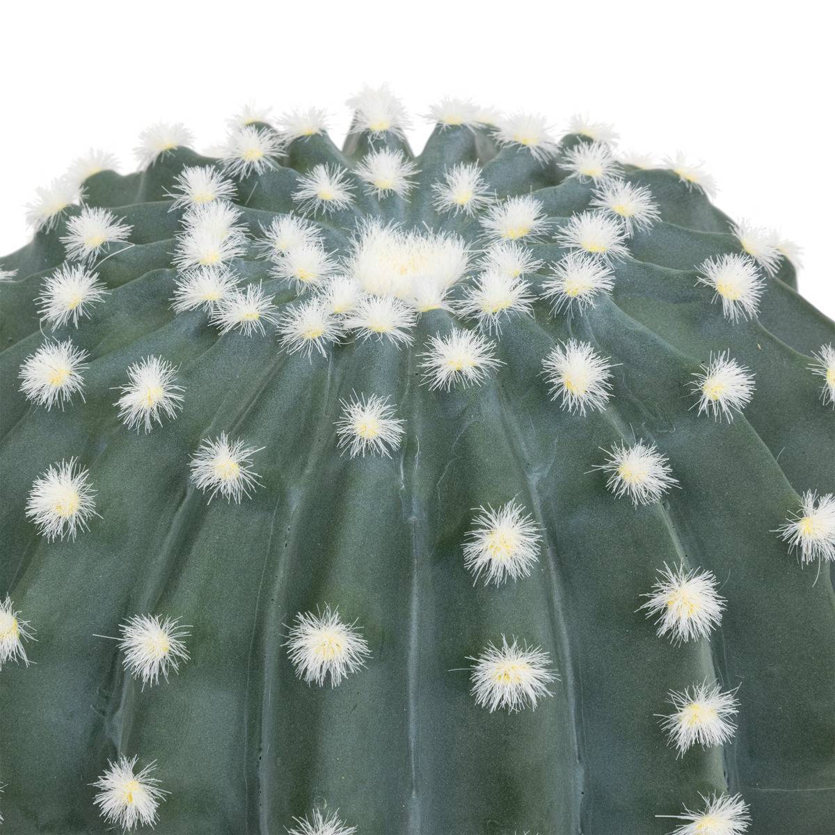 Atmosphera - Cactus rond "Exotic Panama" H25cm vert - Atmosphera Créateur d'intérieur - Image 2