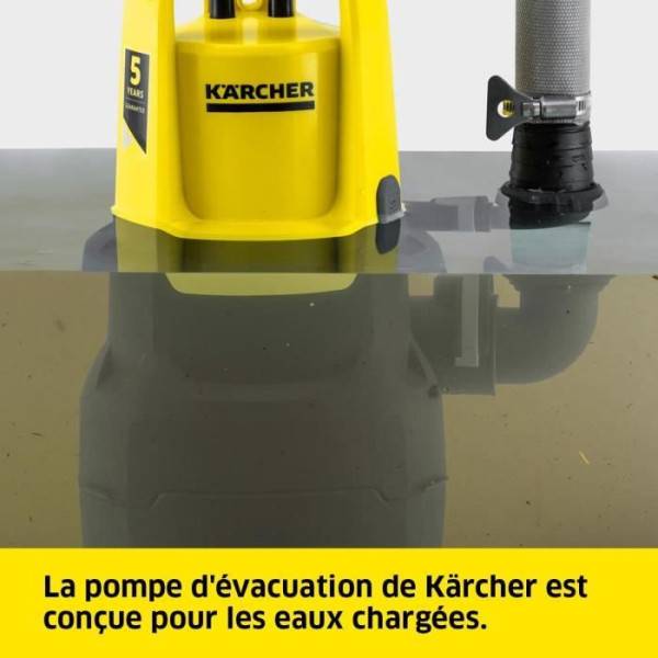 Kärcher - Pompe d'évacuation SP 9.500 Dirt eau chargée Karcher - Image 3