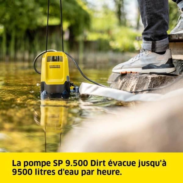 Kärcher - Pompe d'évacuation SP 9.500 Dirt eau chargée Karcher - Image 2