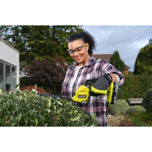 Ryobi - RYOBI - Cisaille a gazon / sculpteur de végétaux 18V ONE+ - Mallette de rangement + batterie 2,0 Ah & chargeur - RY18GSA-120T - Image 6