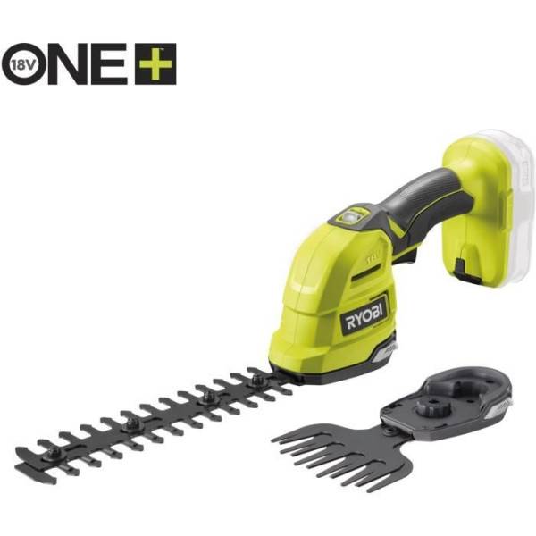 Ryobi - RYOBI - Cisaille a gazon / sculpteur de végétaux 18V ONE+ - Mallette de rangement + batterie 2,0 Ah & chargeur - RY18GSA-120T - Image 2