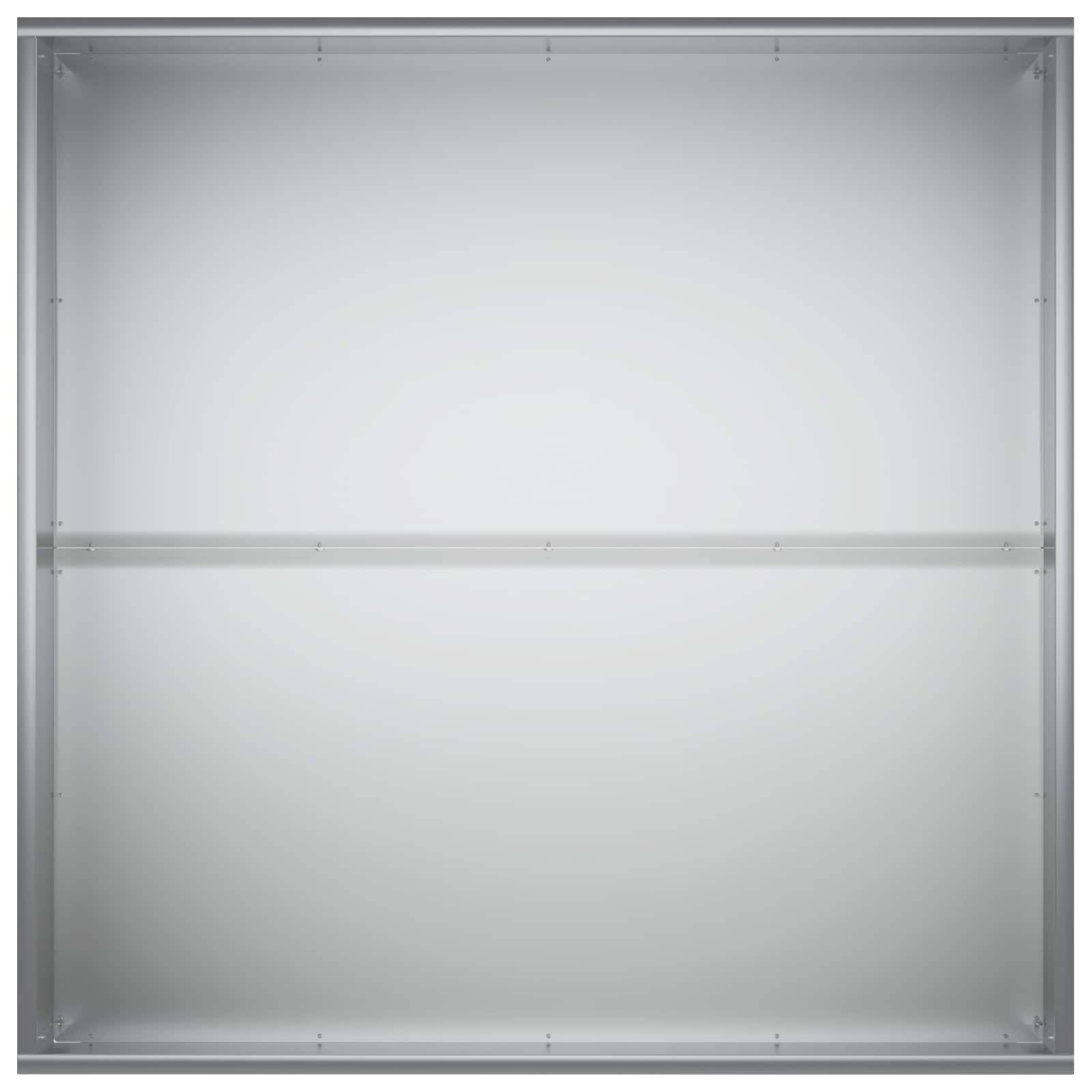 Vidaxl - Cache-pot de jardin Argenté 80 x 80 x 40 cm Acier galvanisé vidaXL 8005116 - Image 5