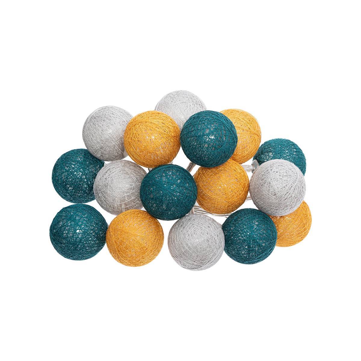 Atmosphera - Guirlande LED à piles 16 boules - Atmosphera Créateur d'intérieur - Image 1