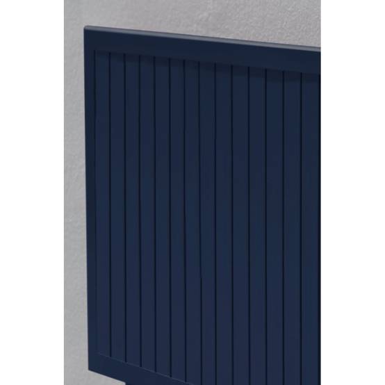 Paris Prix - Table de Jardin Pliante "Marius" 70cm Bleu Marine - Image 4