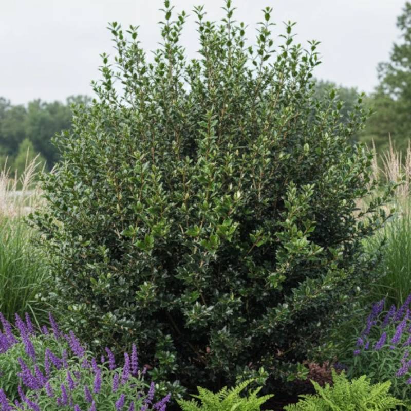 Osmanthe heterophyllus, Osmanthus à fleurs Blanche - feuillage Persistant - Pot de 7,5L - 60/80 cm-  hauteur à maturité De 2,50 m à 3,00 m - Image 3