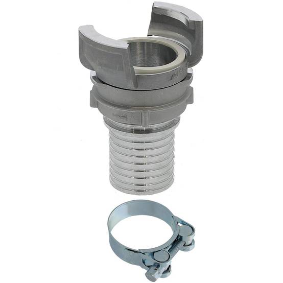 Huggy Tuyaux - Raccord symétrique guillemin, DN 50 x 51 mm, avec collier à tourillon - HUGGY TUYAUX