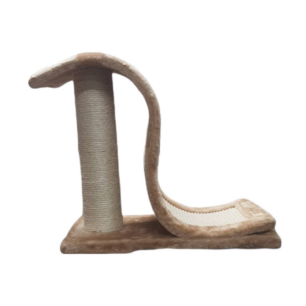 Trixie - Griffoir vague Inca avec bord en peluche, pour chat - Imagen 1