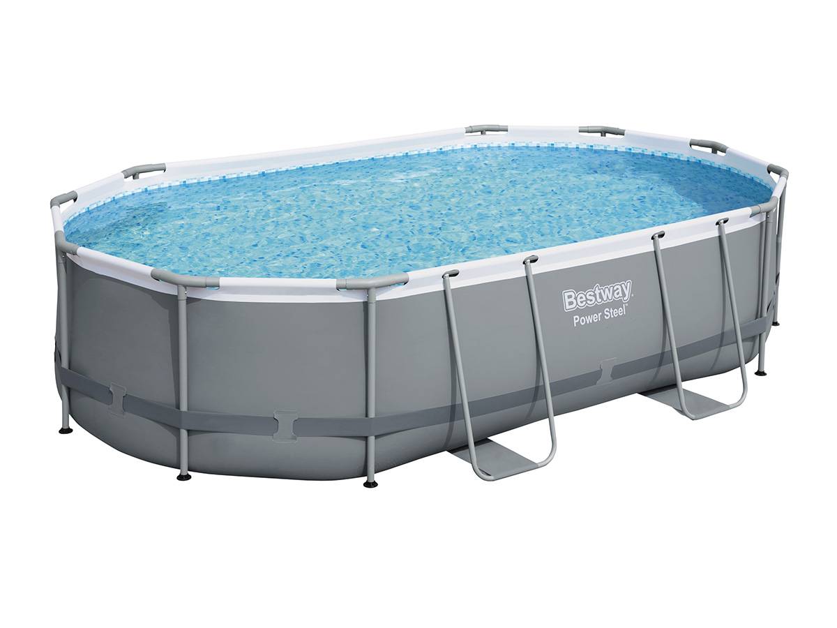 Bestway - Piscine tubulaire Power Steel ovale 4,88 x 3,05 x1,07 m - Bestway - Image 2