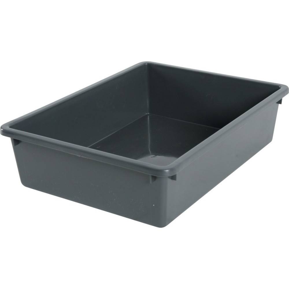 Bac à litière Eco Small gris 28,5 x 38,5 x 9,5 cm pour chat - Image 1