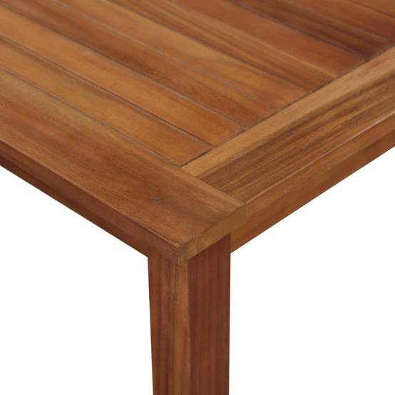Grande Table de Jardin Rectangulaire 200x100 cm en Bois d'Acacia Massif, pour 8 à 10 Personnes, Robuste et Durable – ComfortXL Outdoor Living - Image 3