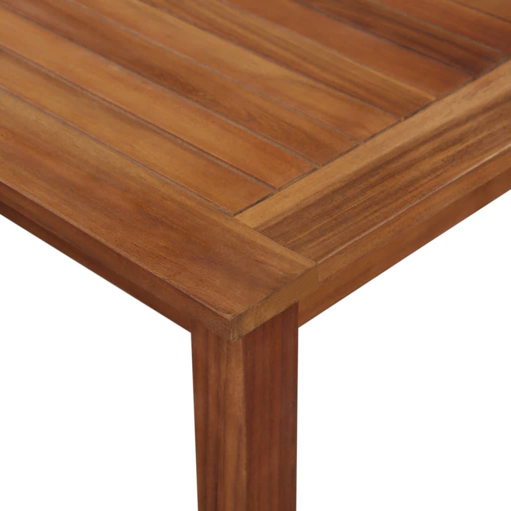 Grande Table de Jardin Rectangulaire 200x100 cm en Bois d'Acacia Massif, pour 8 à 10 Personnes, Robuste et Durable – ComfortXL Outdoor Living - Image 3
