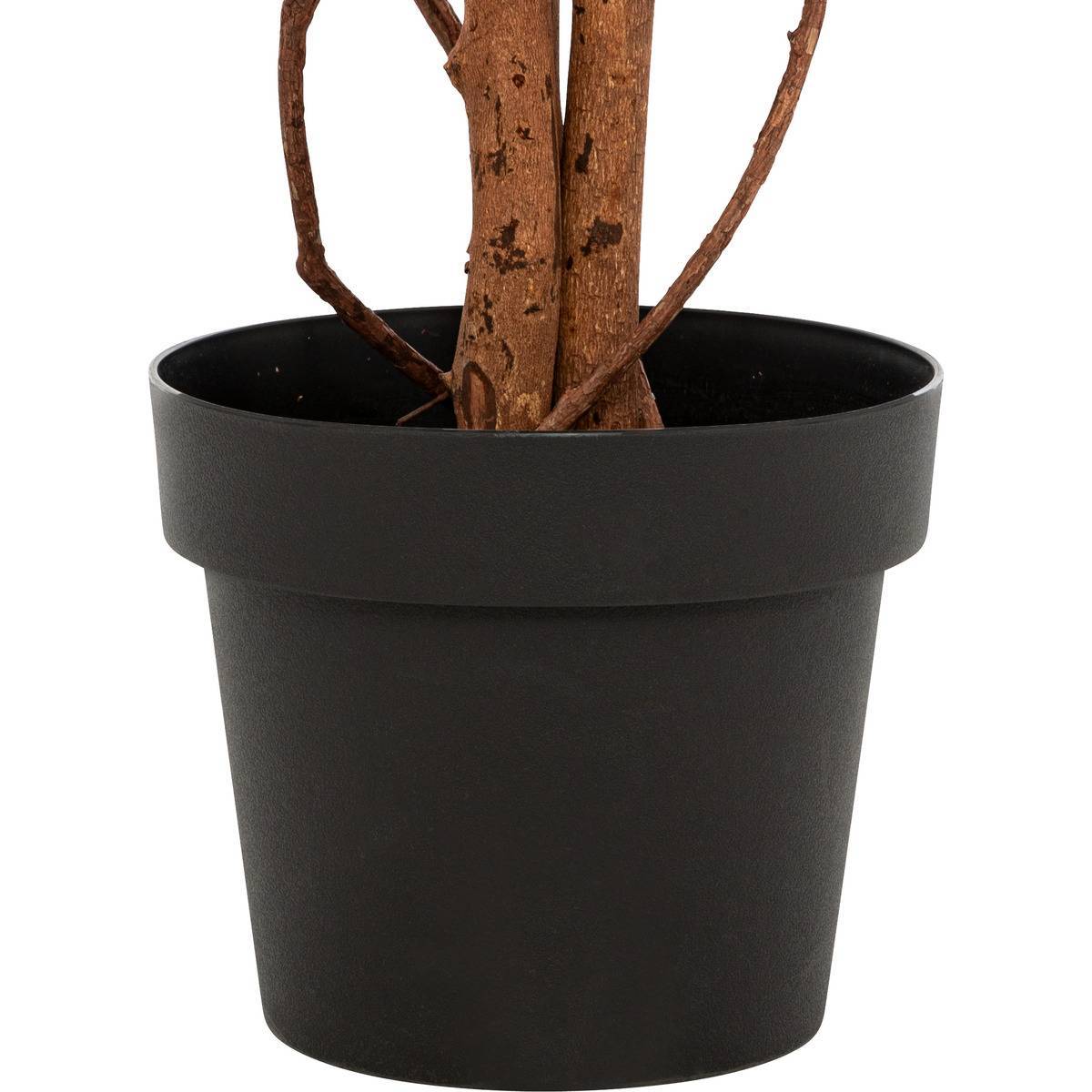 Atmosphera - Érable artificiel d'automne James pot noir H150cm - Atmosphera Créateur d'intérieur - Imagen 4