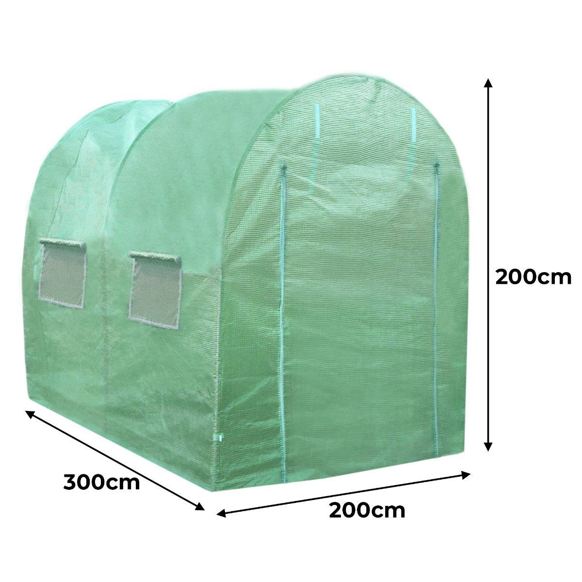 Monstershop - Serre Polytunnel 25mm 3m x 2m avec Étagères - Image 5
