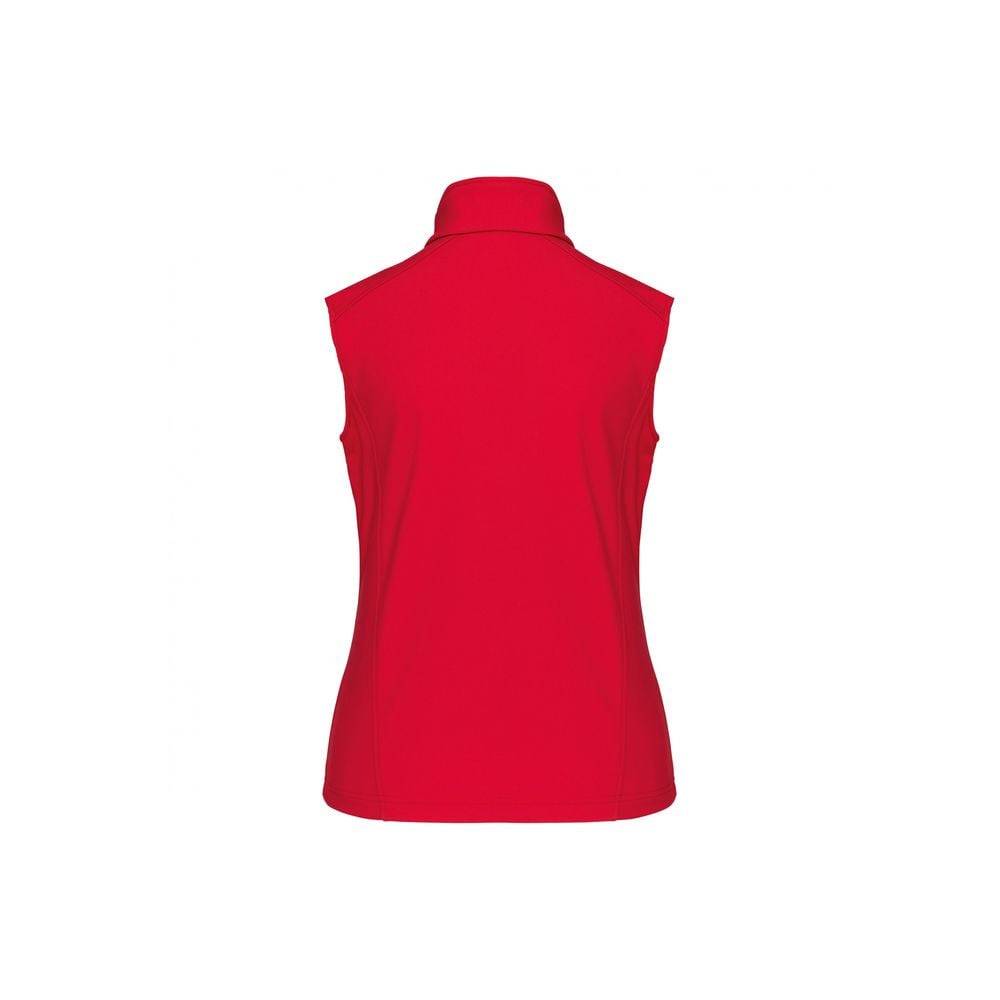 Bodywarmer Softshell femme Kariban imperméable Rouge 4XL - Image 2