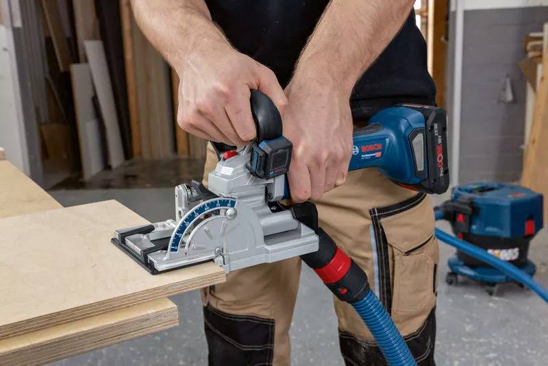 Bosch Professional - Fraiseuse à lamelles 18V GFF 18V-22 (sans batterie ni chargeur) en coffret L-Boxx - BOSCH - 0601620101 - Imagen 8