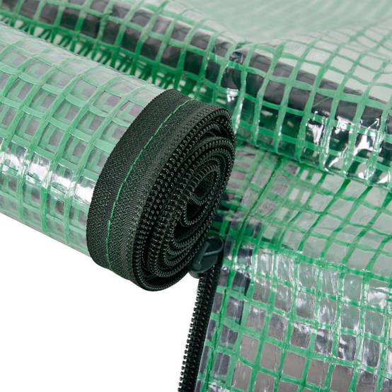 ComfortXL - Mini serre potagère en acier pour semis protection gel et intempéries 200x100x80cm vert - ComfortXL Outdoor Living - Image 10