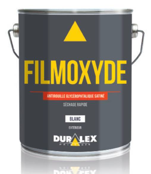 Duralex - Antirouille glycérophtalique satiné Filmoxyde blanc 3L - DURALEX - 110100131