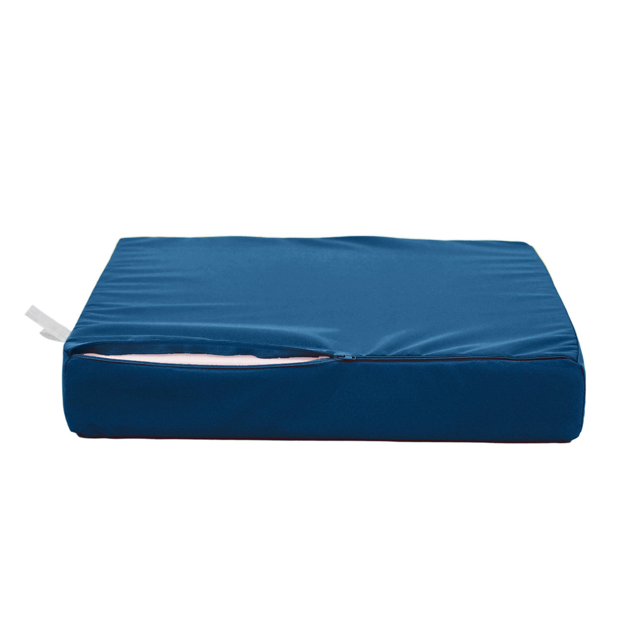 Coussins pour salon de jardin déhoussable 60x70cm Bleu pétrole - Déco arts - Image 7